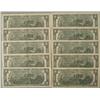 Image 2 : 10) 1976 $2 Notes A Mint Mark Boston- Nice Bills