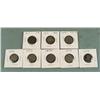 Image 1 : 3 Shield Nickels & 5 V Nickels Mixed Dates