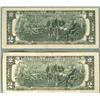 Image 2 : 2) Diff Star Notes 1976 & 2003 $2 Bills B & I Mint Mark