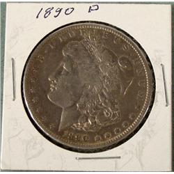 1890 Morgan Silver Dollar