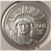 Image 1 : 2008 $10 Platinum Liberty Coin 1/10 Oz.