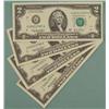 Image 1 : (4) 2003-A Chicago Consecutive # $2 Bills Notes CU