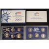 Image 1 : 2005 US Mint Silver Proof Set & State Quarters w/ COA