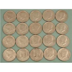 1 Bank Roll 1971-D Kennedy Halves Half Dollar Coins UNC