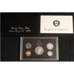 1996 US Silver Mint Proof Set United States w/ COA