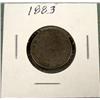 Image 1 : Very High Grade 1883 V Nickel -Small Die Crack