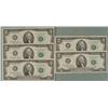 Image 1 : 5 Crisp UNC Sequential 1976 $2 Bills A Mint Boston