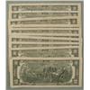 Image 2 : (10) 1976 $2 Notes H Mint St Louis- All Nice, Some UNC