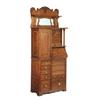 Image 1 : GOLDEN OAK ERA SECRETARY/DENTAL CABINET