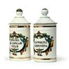 Image 1 : PAIR OF APOTHECARY JARS.
