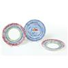 Image 1 : THREE SPATTERWARE PLATES.