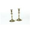 Image 1 : PAIR OF BRASS CANDLESTICKS.