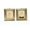 Image 1 : PAIR OF MINIATURE PORTRAITS.