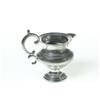 Image 6 : PEWTER CREAMER AND SUGAR.