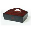 Image 2 : TWO FOOTSTOOLS AND A HANGING BOX.