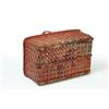 Image 3 : THREE PAINTED BASKETS.