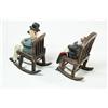 Image 4 : PAIR OF FOLK ART FIGURES.