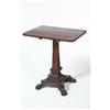Image 12 : CLASSICAL CARD TABLE AND TILT TOP STAND.
