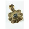 Image 7 : THREE BRASS CANDLESTICKS.