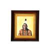 Image 1 : PORTRAIT OF AN AMERICAN INDIAN BY GARY ZABOLY (TEXAS, LATE 20TH CENTURY).