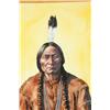 Image 2 : PORTRAIT OF AN AMERICAN INDIAN BY GARY ZABOLY (TEXAS, LATE 20TH CENTURY).