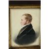 Image 2 : MINIATURE PORTRAIT OF JAMES HOPE OF PENNSYLVANIA.