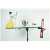 Image 2 : FOLK ART WHIRLIGIG BY JOE MCFALL (AMERICAN, 20TH CENTURY).