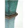Image 2 : WOODEN PEDESTAL AND PLANTER.