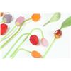 Image 3 : FORTY GLASS TULIPS.