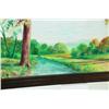 Image 3 : LANDSCAPE SIGNED THOMAS" (AMERICAN, 20TH CENTURY)."