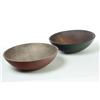 Image 1 : TWO TREENWARE BOWLS.