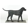 Image 5 : CAST IRON DOG LAWN ORNAMENT.