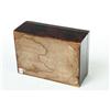 Image 9 : TWO GRAIN DECORATED BOXES.