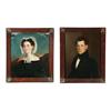 Image 1 : TWO PORTRAITS (AMERICAN SCHOOL, CA. 1840).