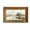 WINTER LANDSCAPE BY EDWARD STRATTON HOLLOWAY (PENNSYLVANIA, 1859-1939)