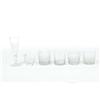 Image 1 : TWENTY-FIVE CUT GLASS DRINKING GLASSES.