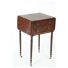Image 1 : SHERATON DROP-LEAF WORK TABLE.