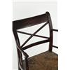 Image 8 : TWO SIDE CHAIRS AND AN ARMCHAIR.