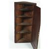 Image 2 : COUNTRY HANGING CORNER CUPBOARD.