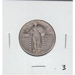 1928 S STANDING LIBERTY QUARTER