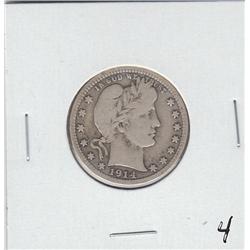 1914 BARBER QUARTER
