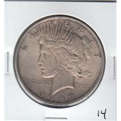 1923 $1 PEACE DOLLAR