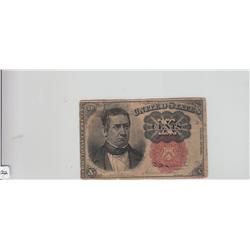 10 CENT FRACTIONAL FIFTH 5TH ISSUE CURRENCY