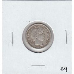 1916 SILVER BARBER DIME