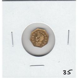 CALIFORNIA OCTAGONAL TOKEN FANTASY