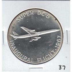 PROOF SILVER ROUND 1967 UNITED