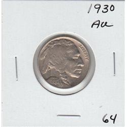 1930 BUFFALO NICKEL AU 1930 LUSTER