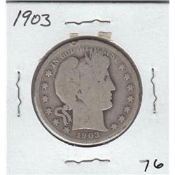 1903 BARBER HALF