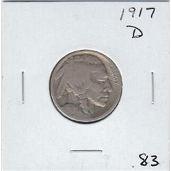 1917 D BUFFALO NICKEL
