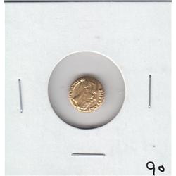 MEXICO GOLD WEDDING TOKEN/COIN 1865